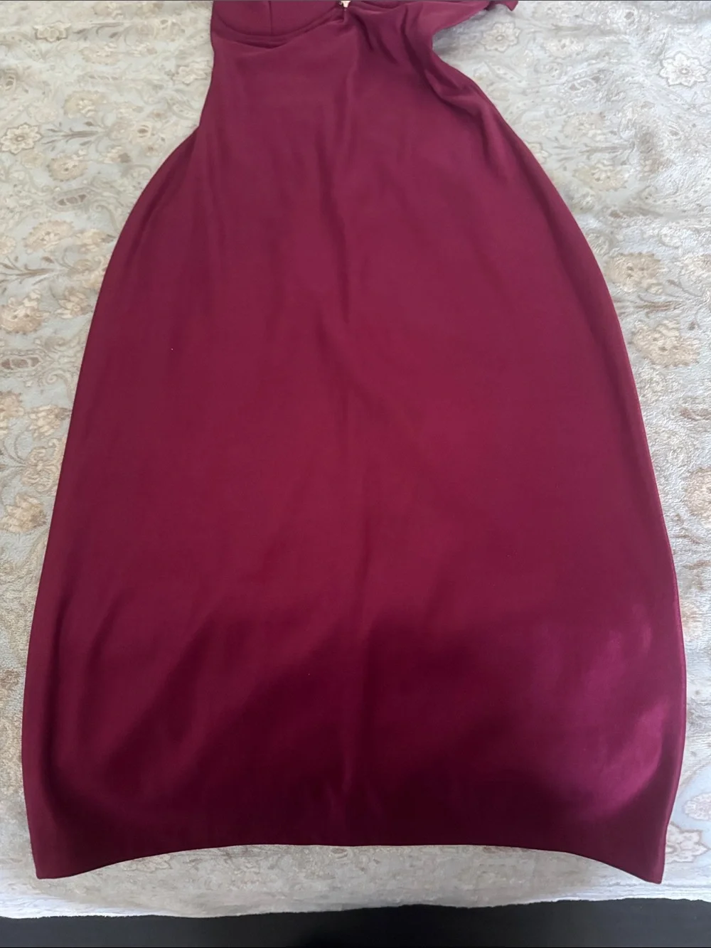 Rare London Berry Strap Bustier Mini Dress - Picture 2 of 6